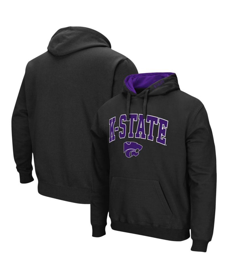 Men's Kansas State Wildcats Arch Logo 3.0 Pullover Hoodie