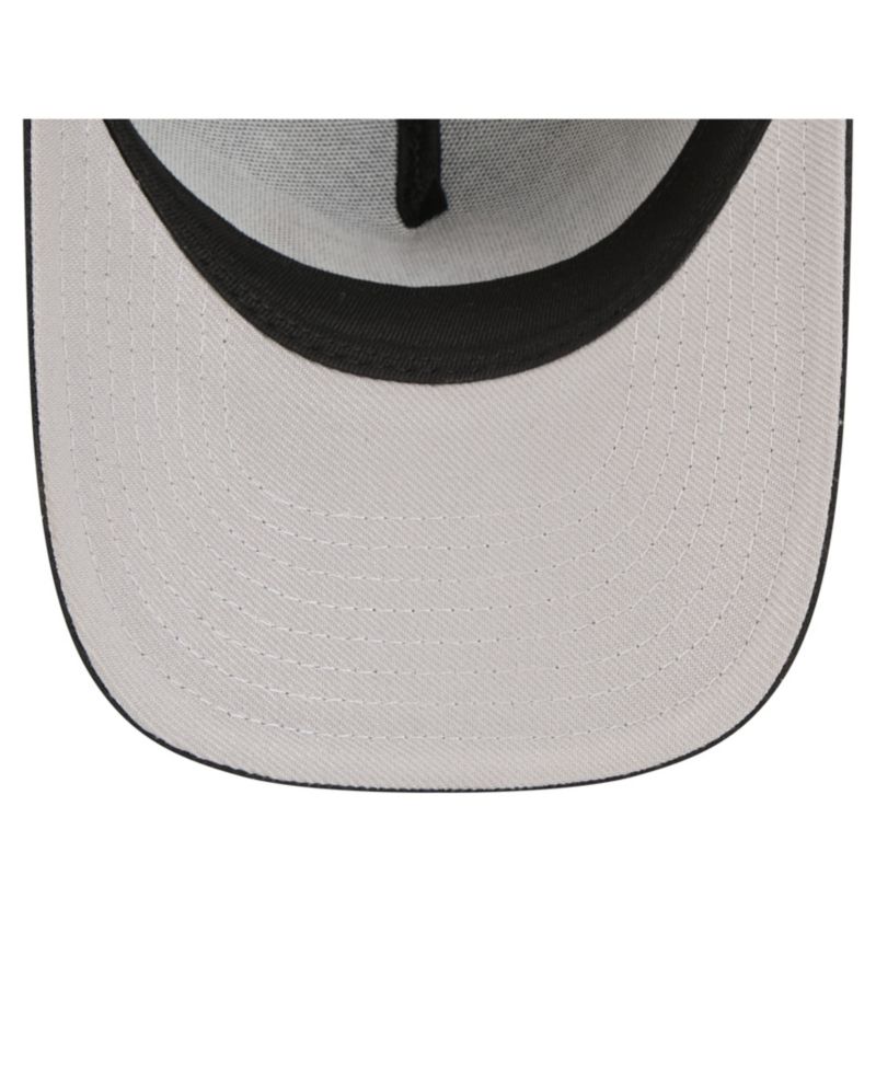 Big Boys and Girls Black Baltimore Orioles 9FORTY A-Frame Adjustable Hat