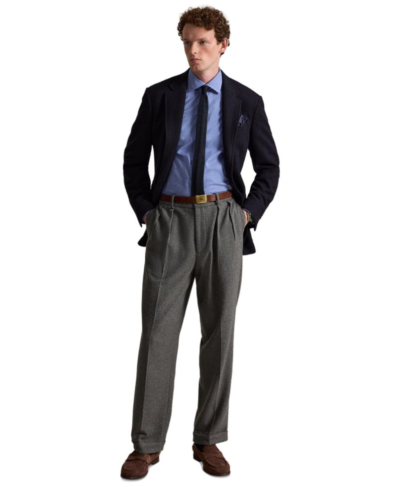 Men's Regent Checked Poplin Classic-Fit Shirt
