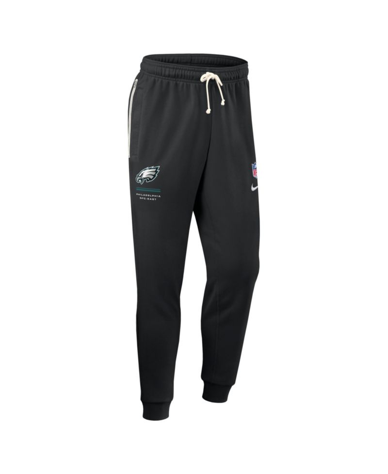 Men's Black Philadelphia Eagles Sideline Standard Issue Dri-FIT Taper Pants