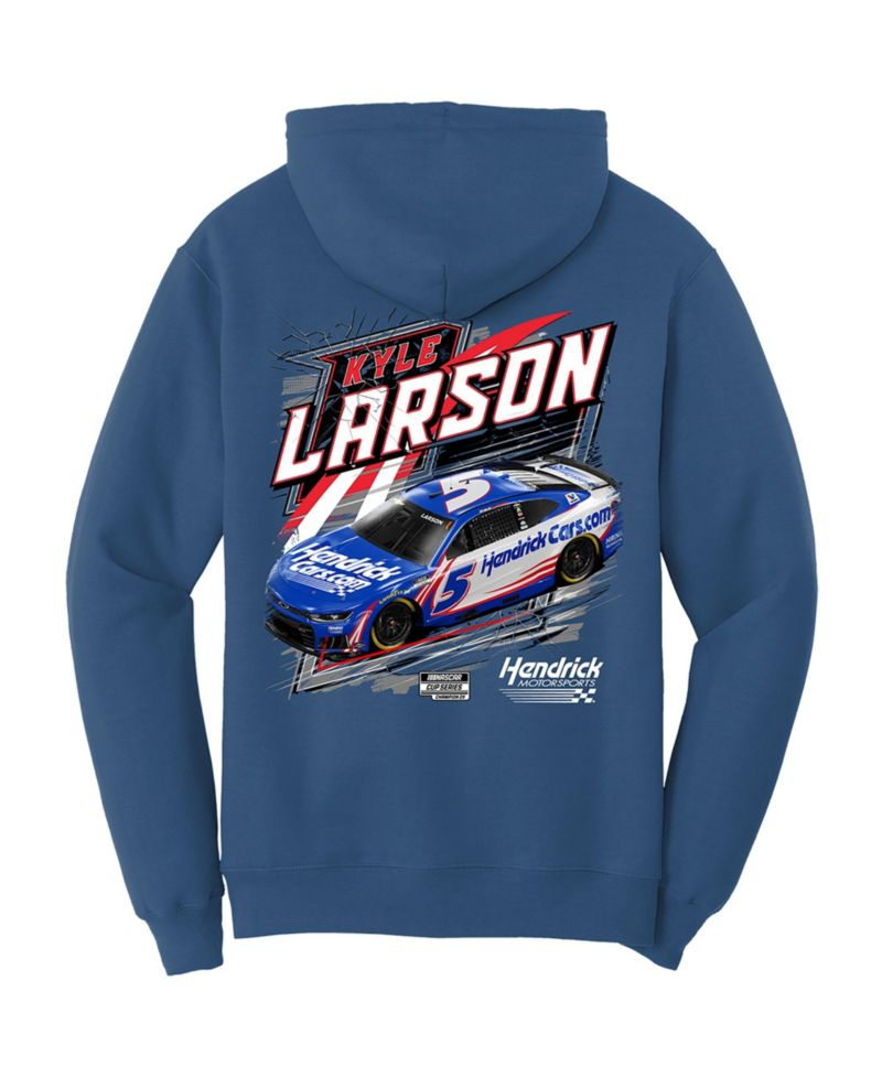 Men's Blue Kyle Larson HendrickCars.com Hoodie