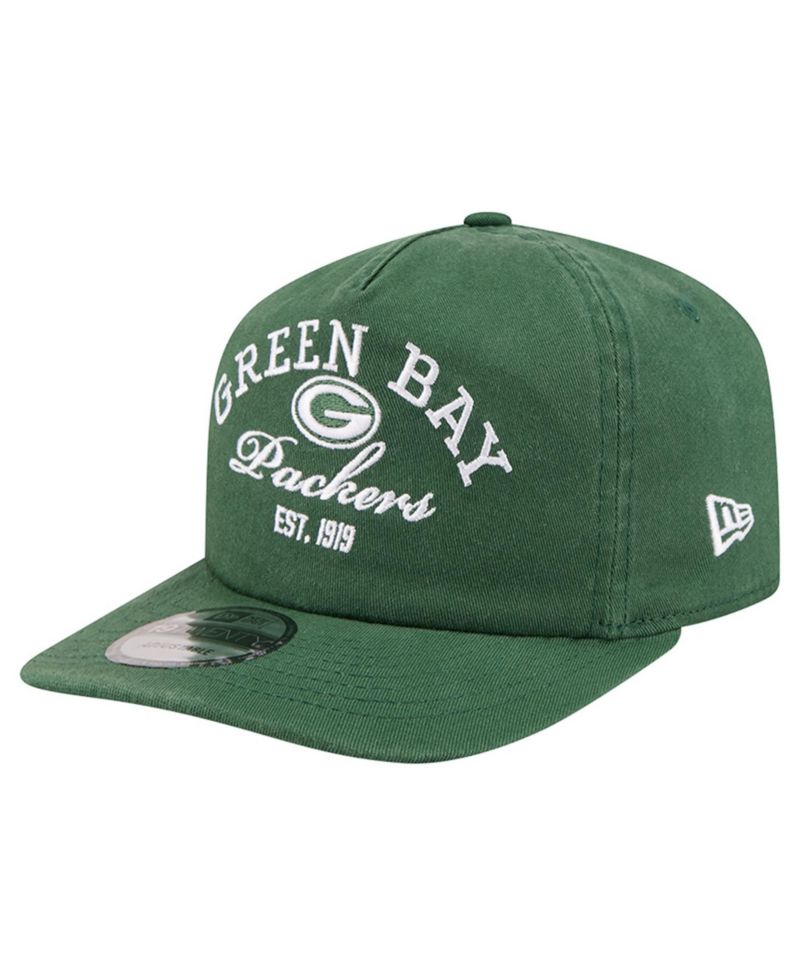 Men's Green Green Bay Packers Stacked 19TWENTY Adjustable Hat