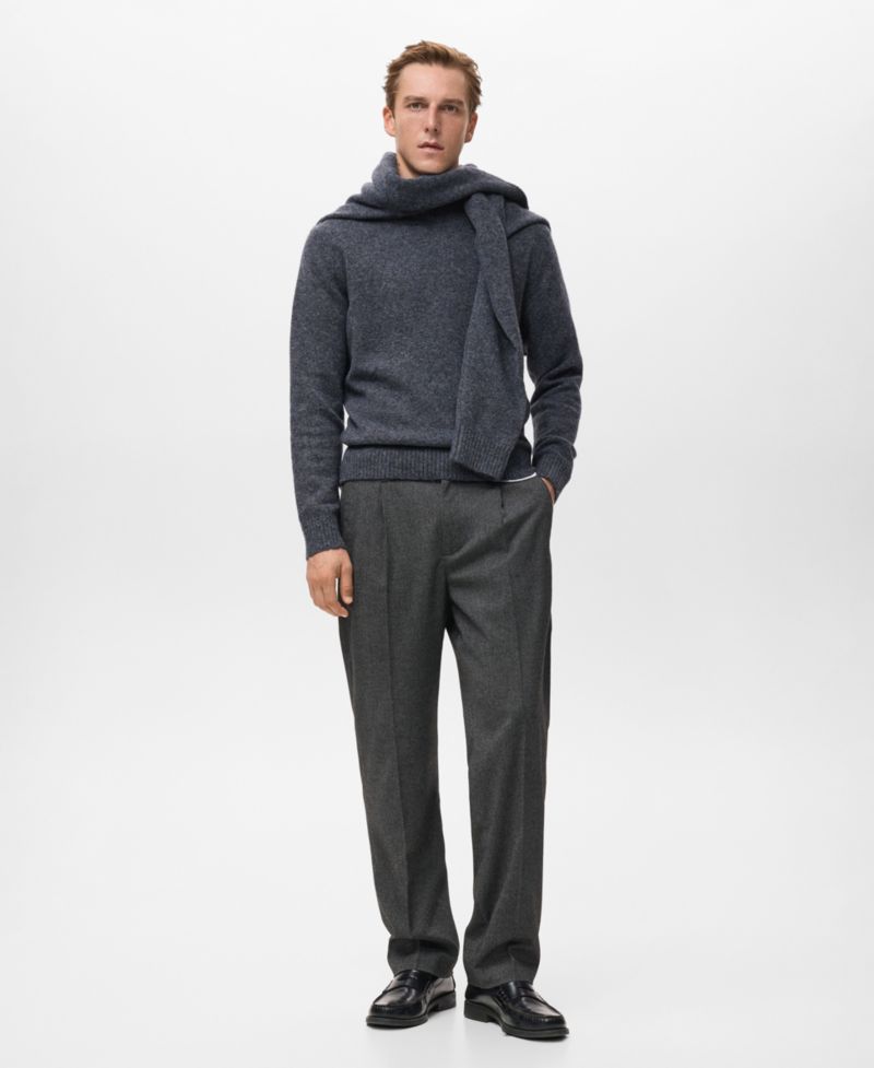 Men's Wool And Alpaca-Blend Sweater