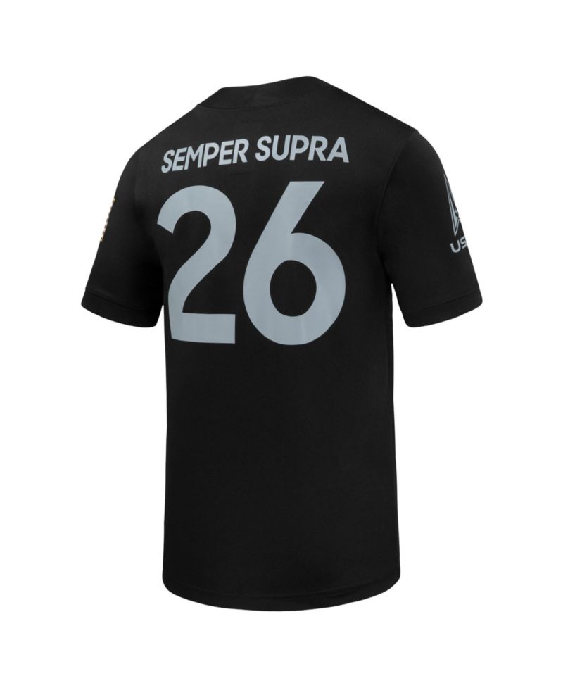 Men's Black Air Force Falcons Space Force Replica Football Jersey