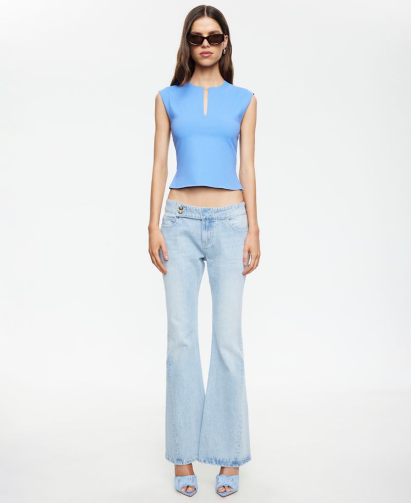 Women's Tribeca Sleeveless Cropped Top