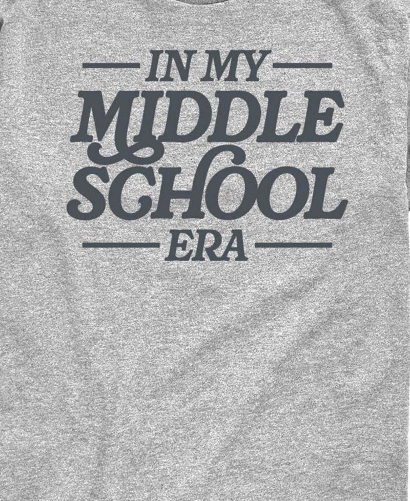 Instant Message Boys' 8-20 In My Middle School Era Short-Sleeve Graphic T-Shirt