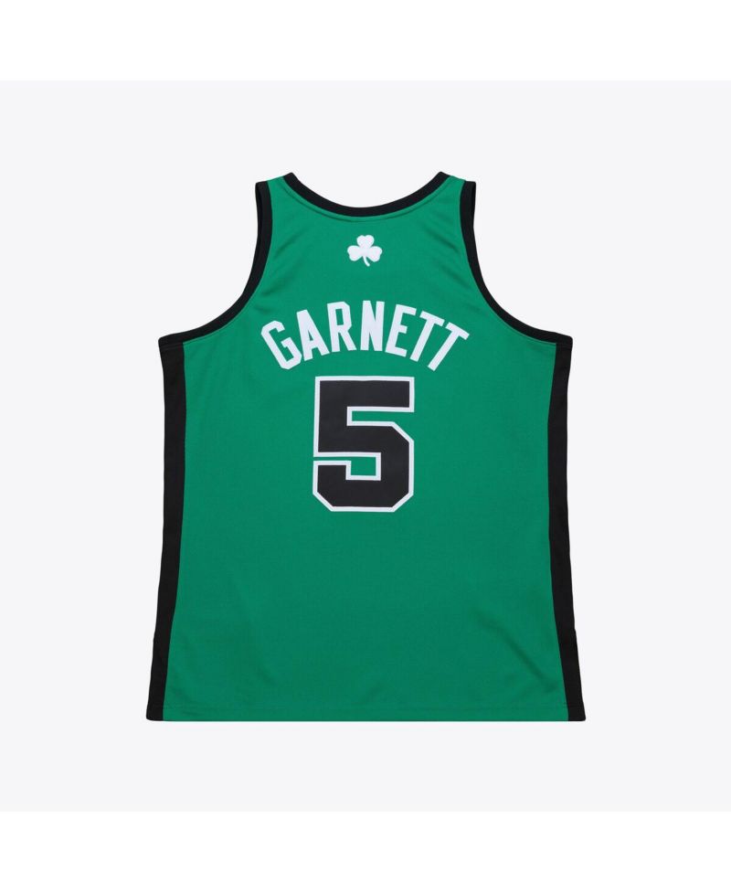 Men's Kevin Garnett Kelly Green Boston Celtics 2007-08 Hardwood Classics Authentic Jersey