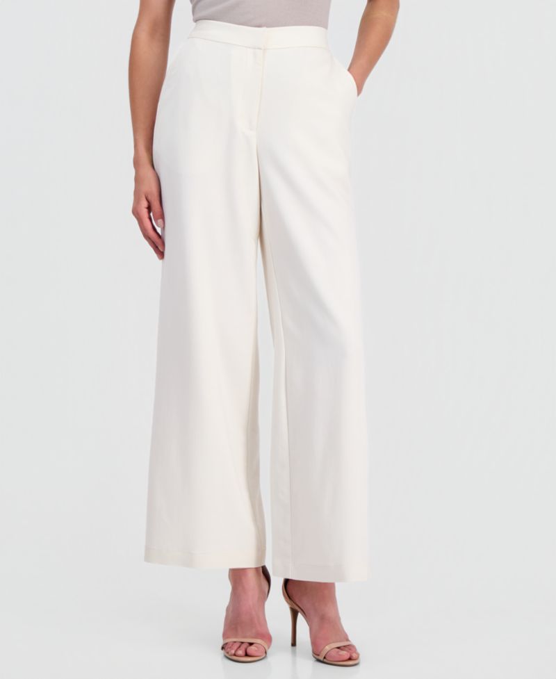 Women's High-Rise Wide-Leg Pants