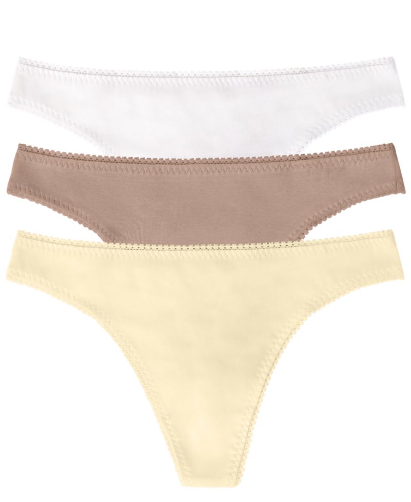 Women's Cotton Hip G Panty, Pack of 3 1412P3