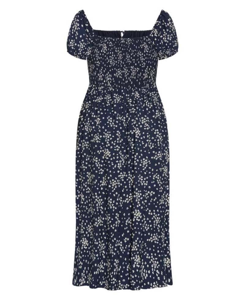 Plus Size Abbigail Print Short-Sleeve Floral Maxi Dress