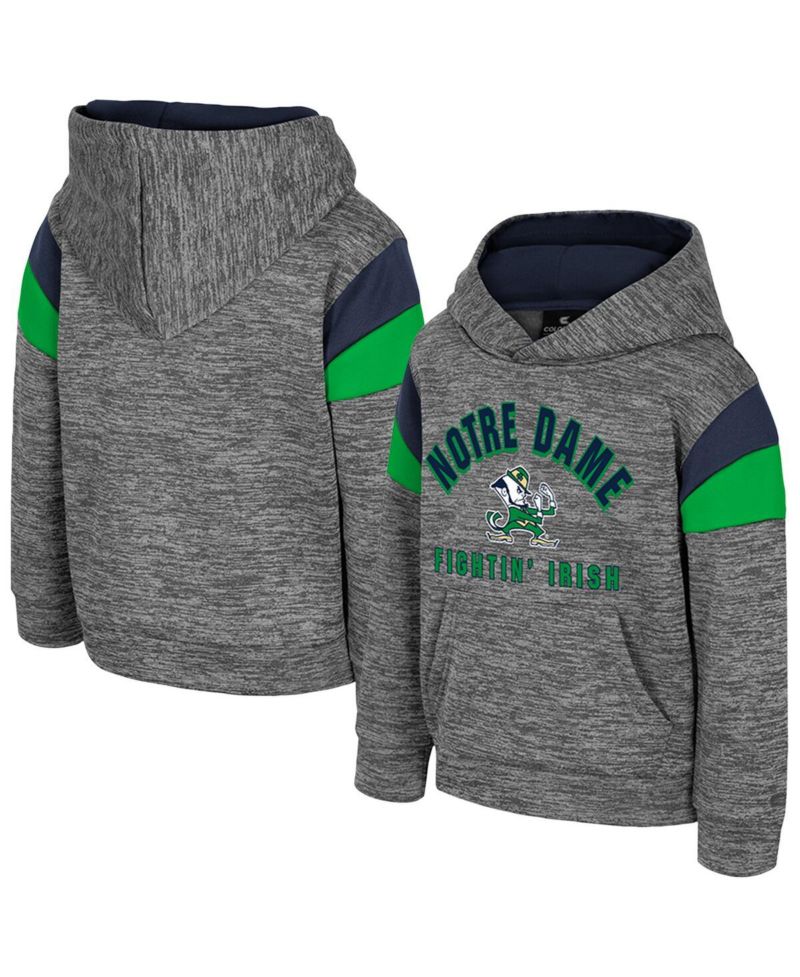 Toddler Gray Notre Dame Fighting Irish Wizard City Hoodie