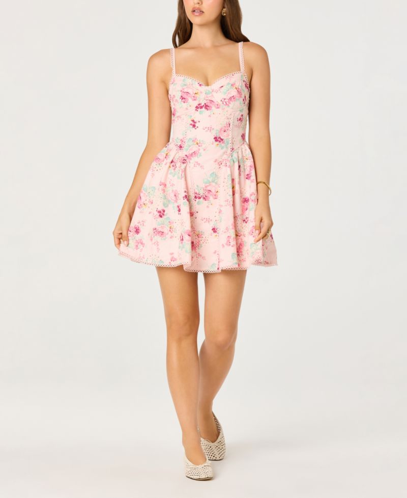 Women's Birdie Printed Tiered Dress