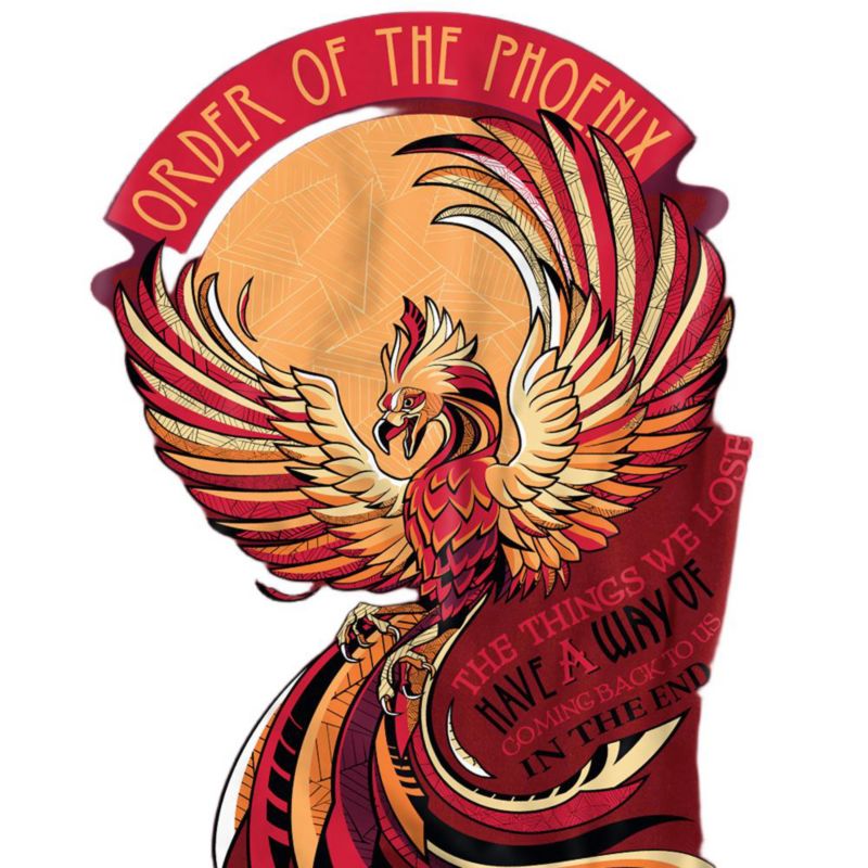 Men's Mosaic Order Of The Phoenix T Shirt