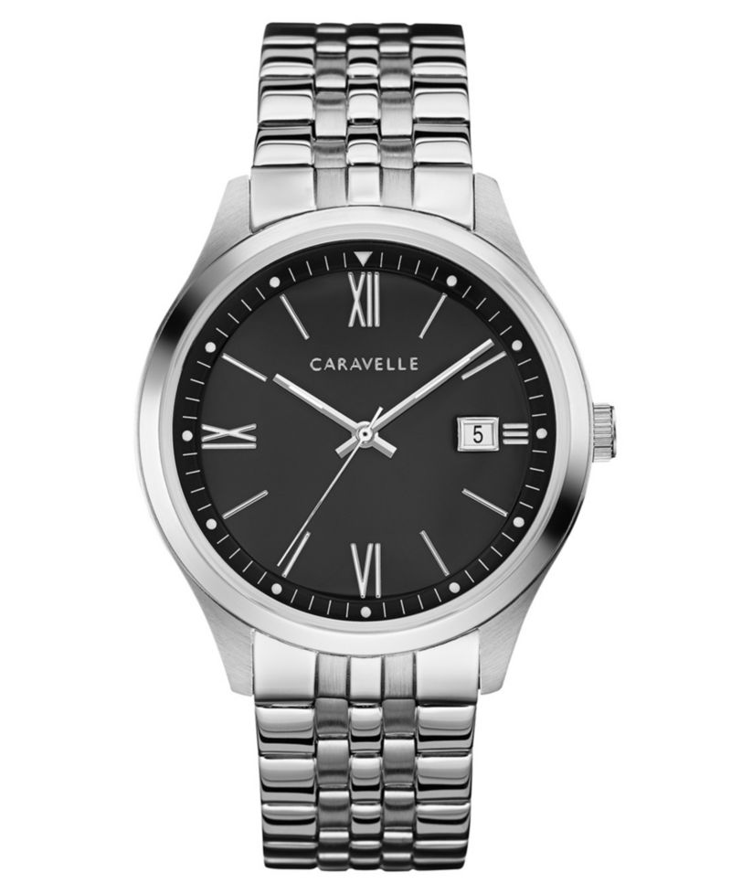 Men's Stainless Steel Bracelet Watch 41mm
