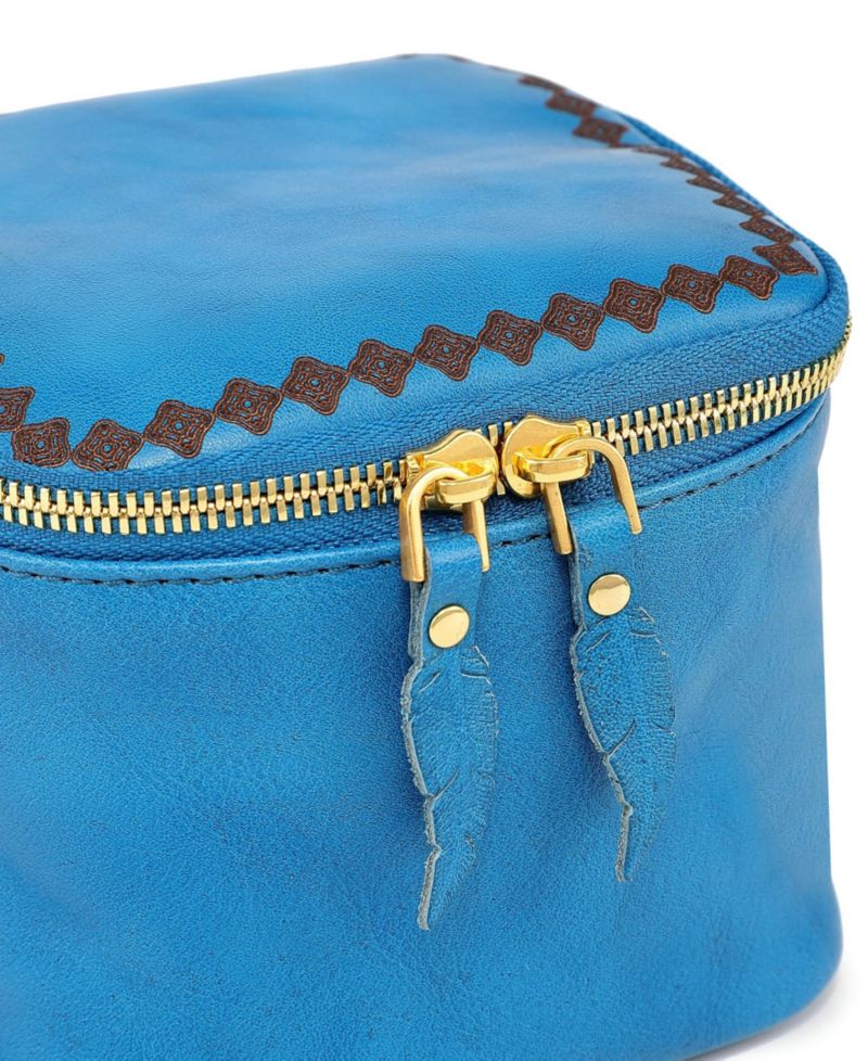 Celosia Cube Leather Jewelry Case