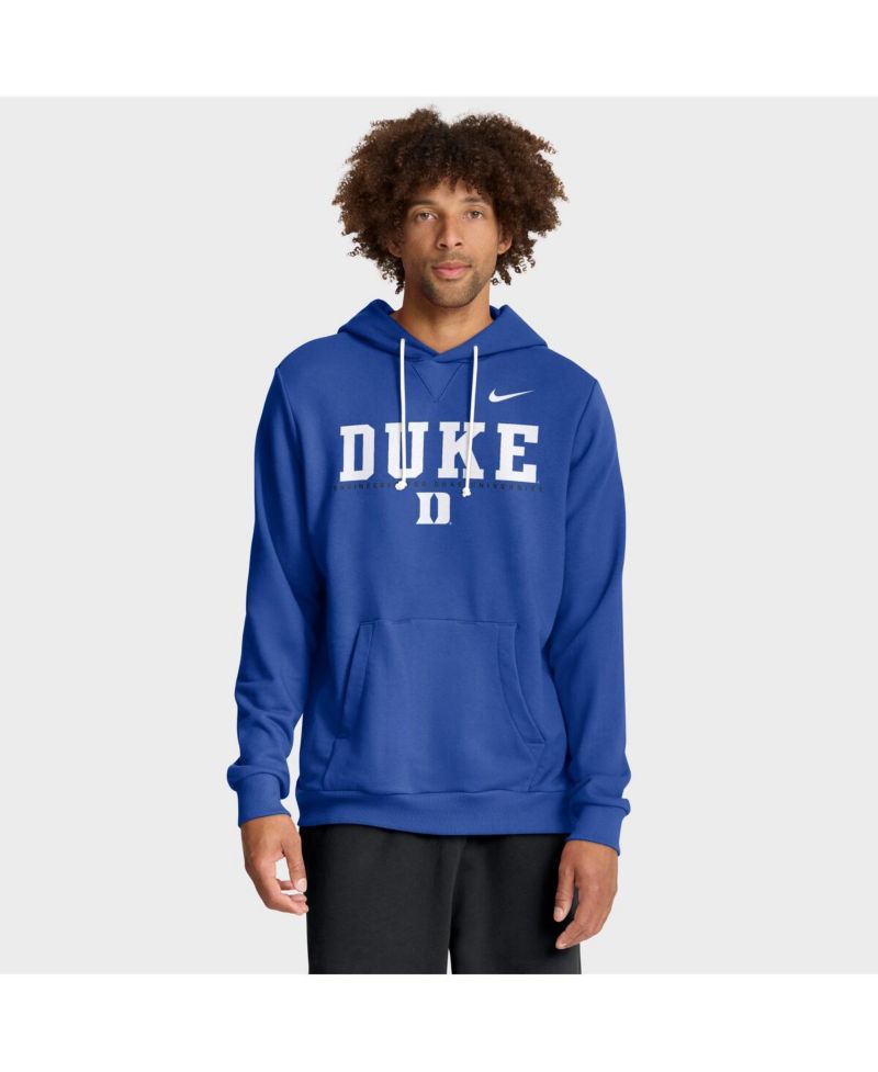 Men's Royal Duke Blue Devils 2025 Sideline Standard Issue Dri-FIT Hoodie