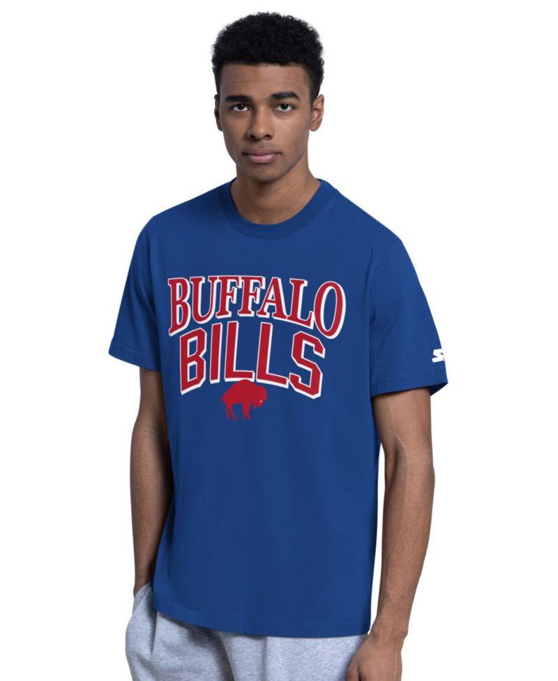 Men's 2-Pack Royal/Gray Buffalo Bills Throwback Logo T-Shirt Set