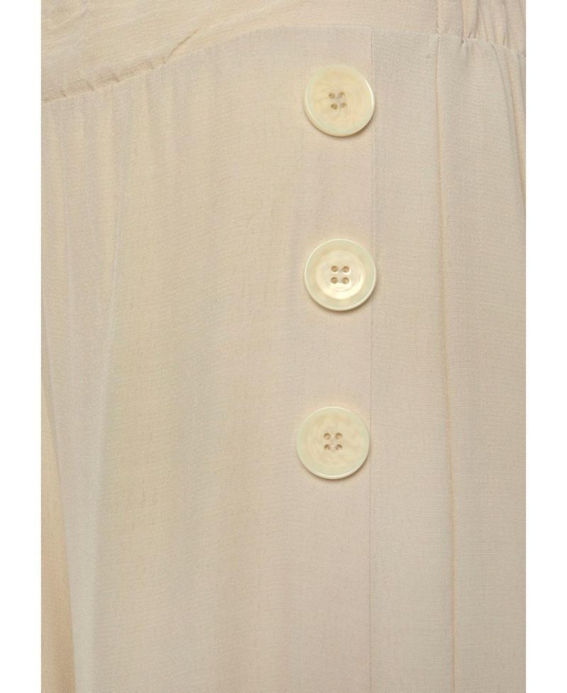Women's Viscose Side Slit Wide Leg Everyday Comfort Pants