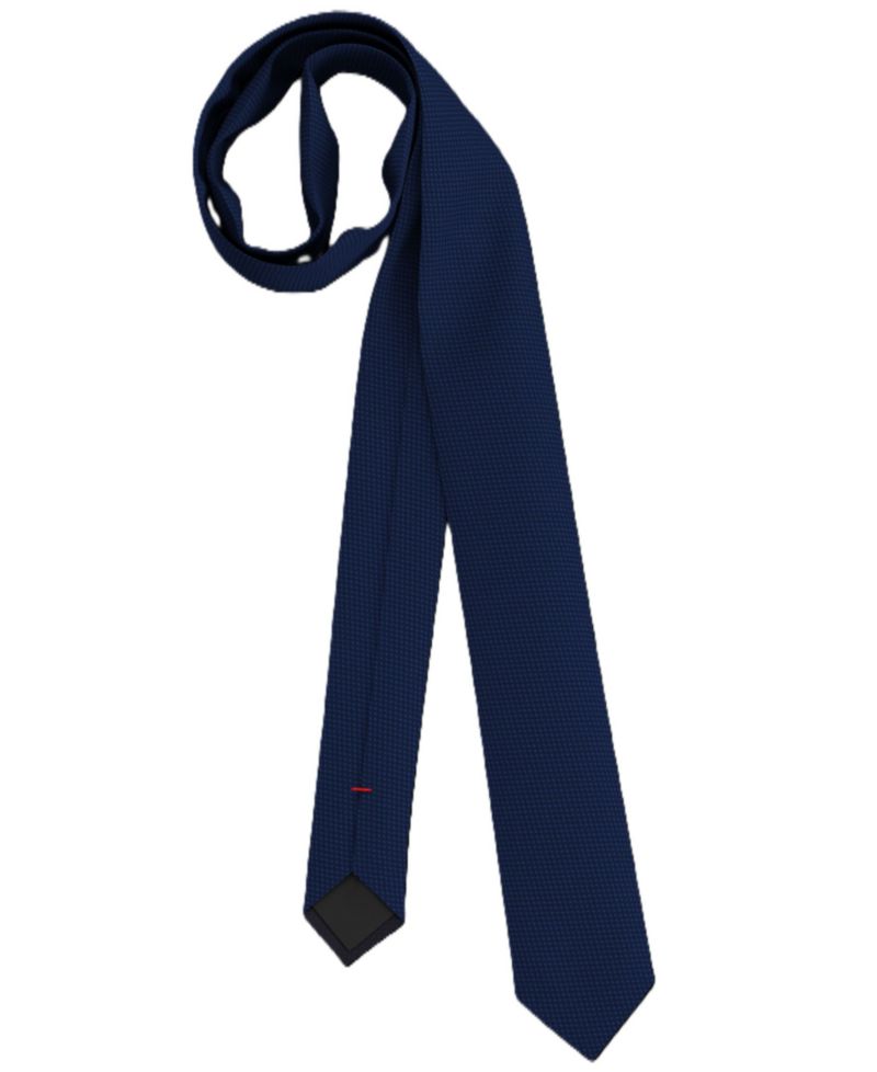 Men's Silk Print Slim Tie