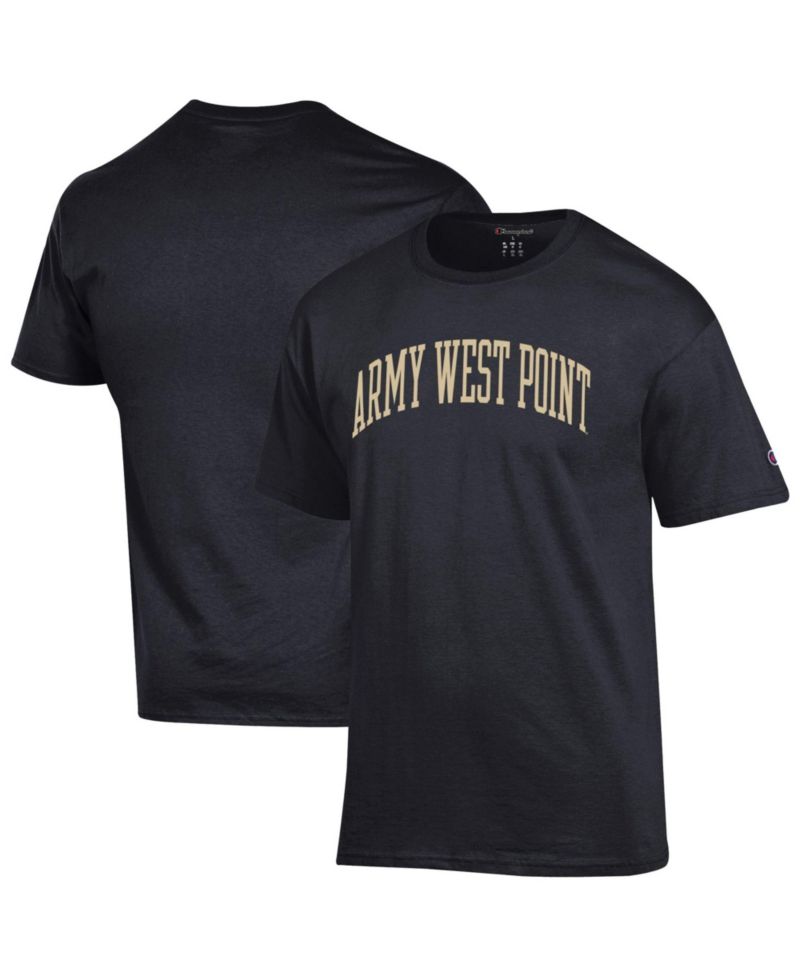 Men's Black Army Black Knights Basic Arch T-Shirt