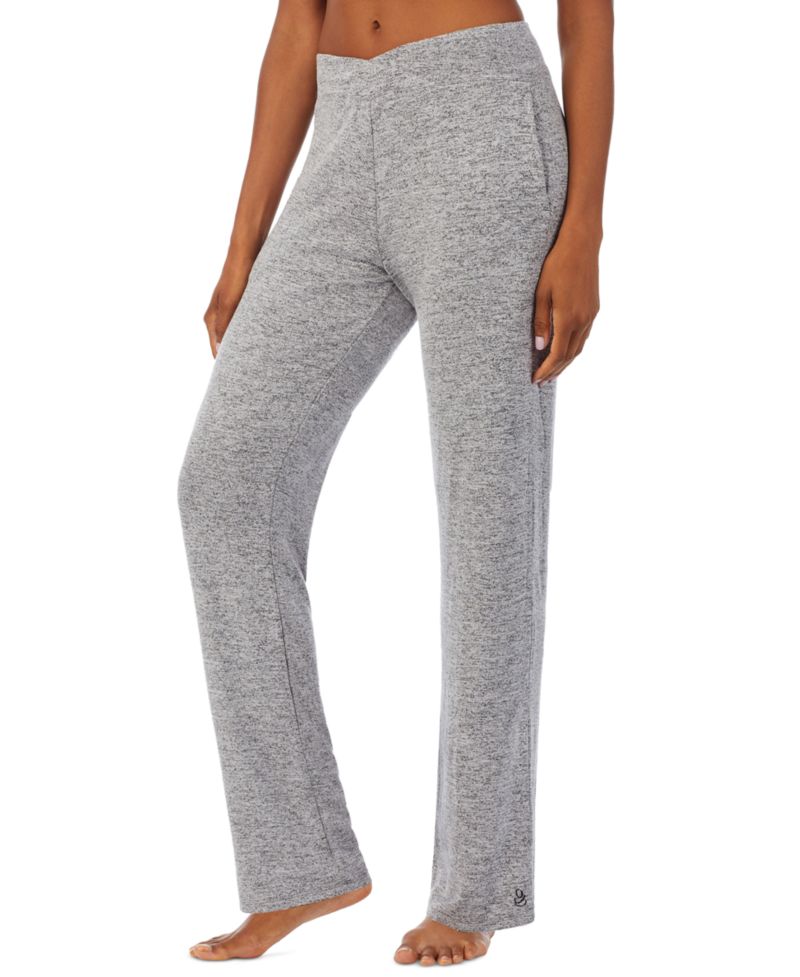 Women's SoftKnit Wide-Leg Sweater-Knit Lounge Pants