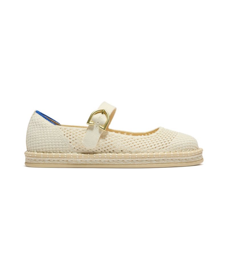 Women's Espadrille Mary Jane Round Toe Flats