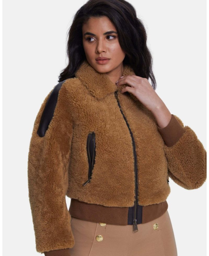 Women's Selina Sheepskin Teddy Jacket