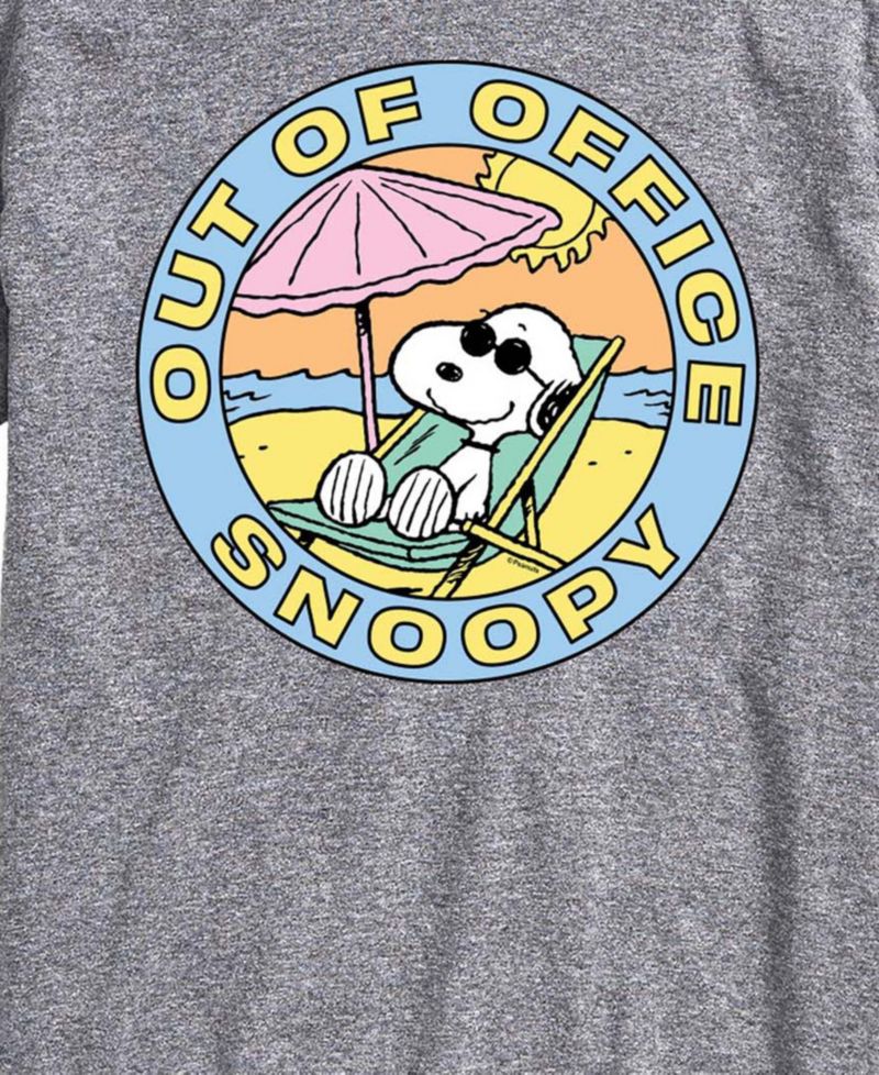 Men's Peanuts Out Of Office Snoopy Graphic T-Shirt