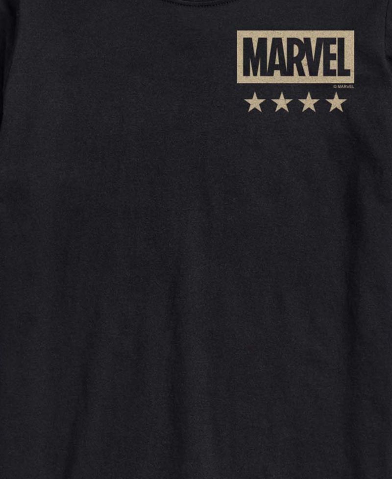 Men's Captain America Flag Short-Sleeve Graphic T-Shirt