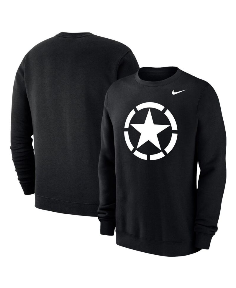 Men's Black Army Black Knights 2024 Rivalry Collection Club Fleece Sweatshirt