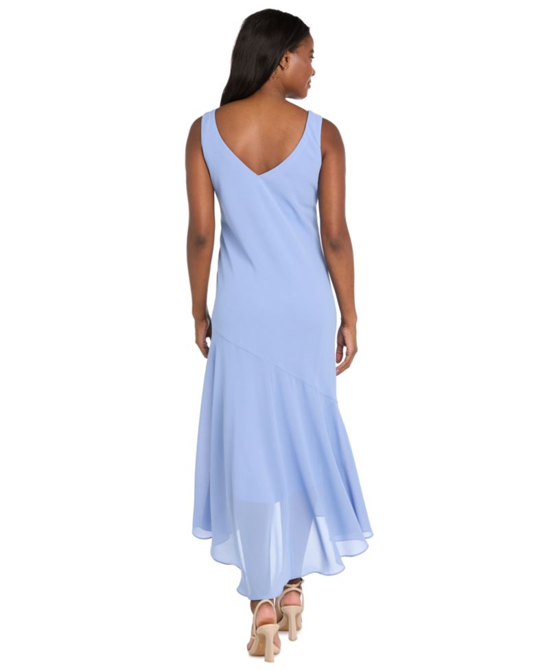 Women's Double Jacket Dress with Tiered Skirt