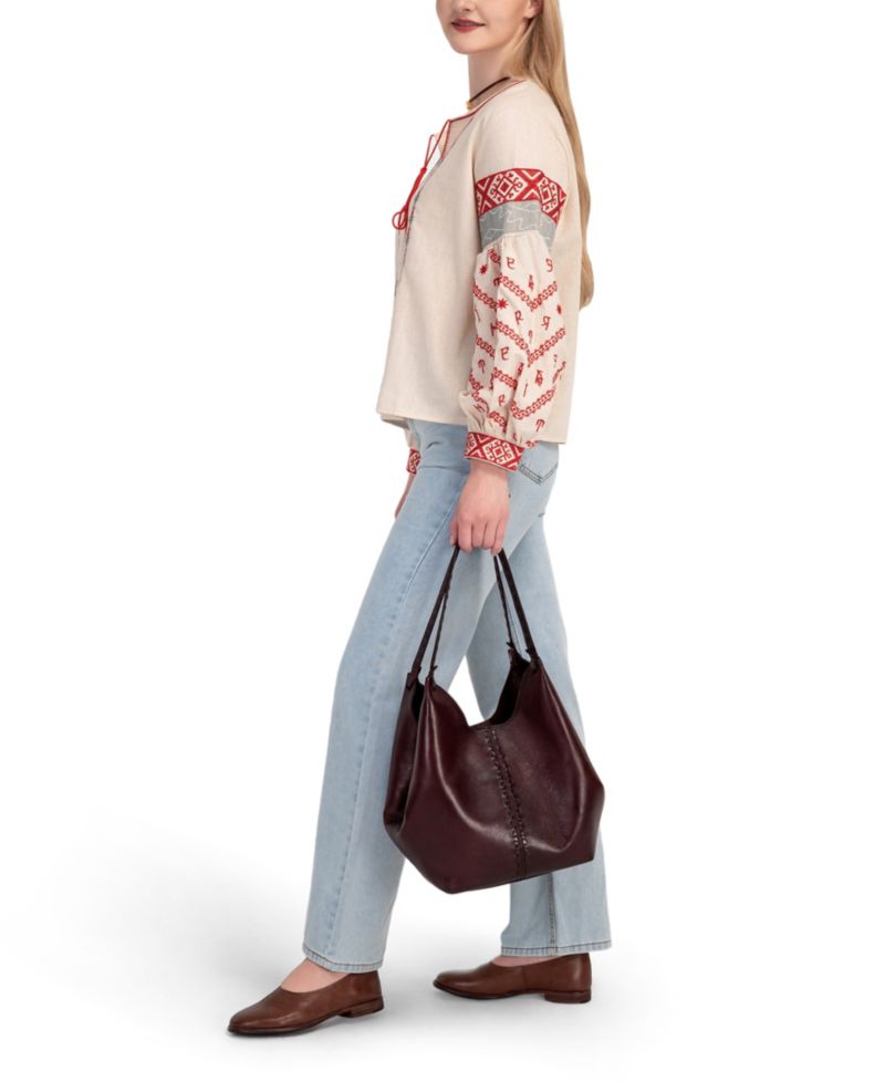 Wisteria Small Handwoven Tote Handbag