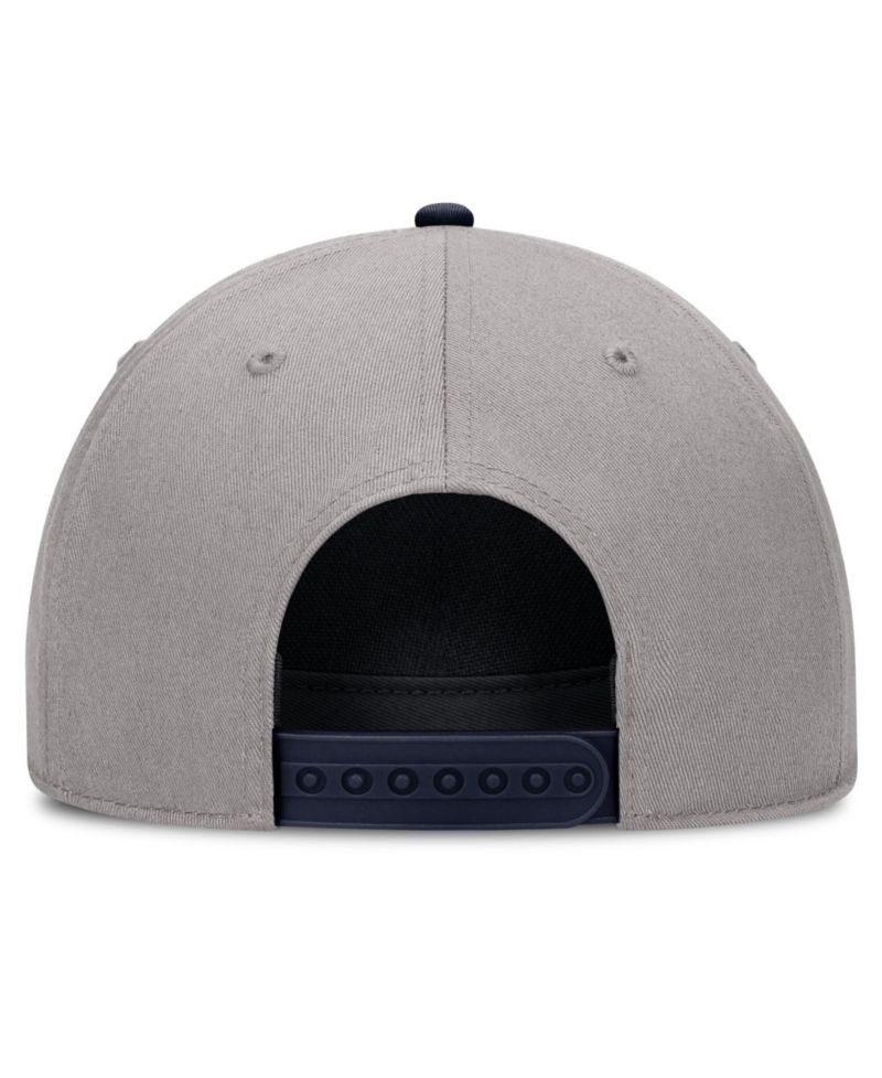 Men's and Women's Gray Auburn Tigers Primetime Rise Rope Adjustable Hat