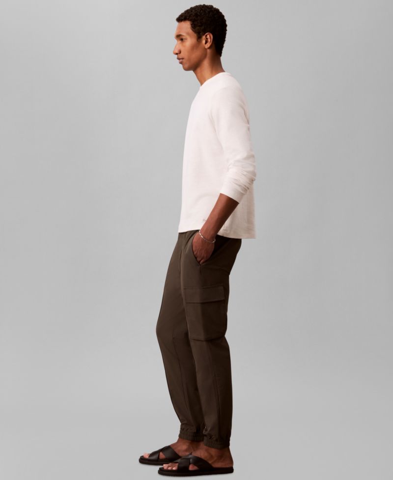 Men's Tech Dobby Slim-Fit Cargo Pants
