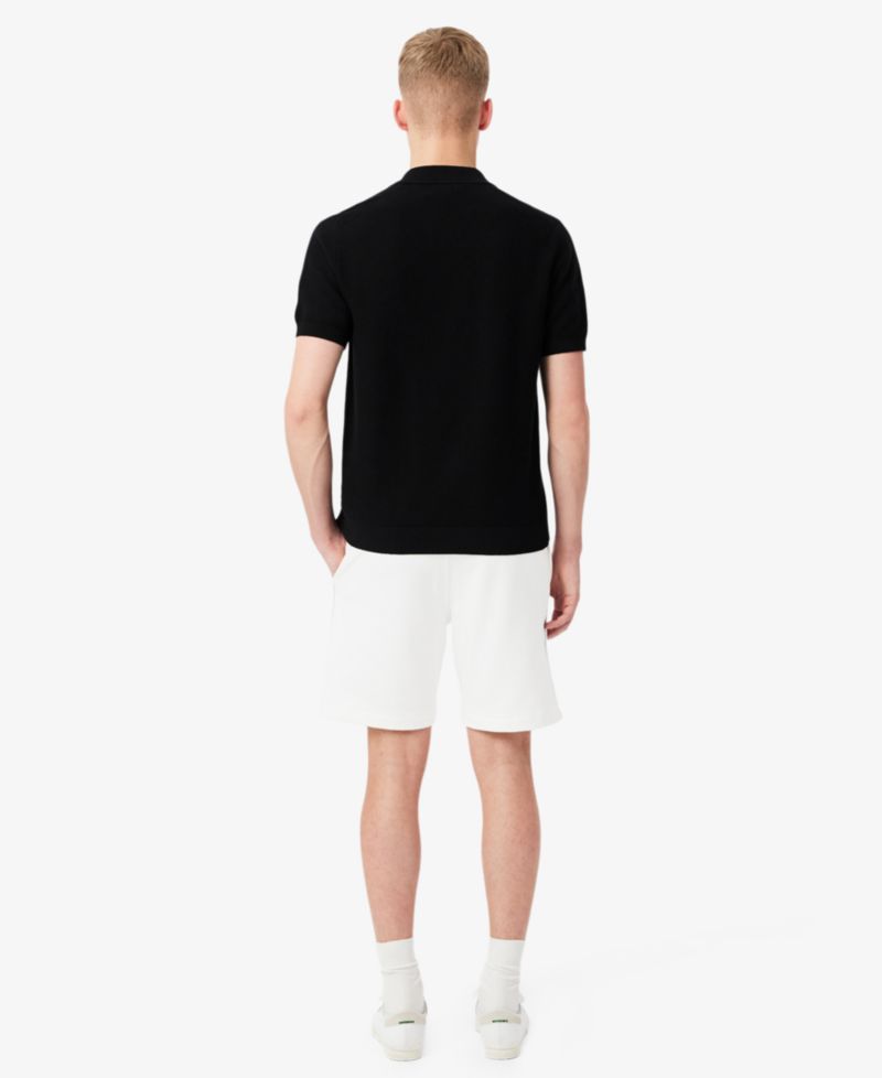 Men's Regular-Fit Logo Stripe Fleece Shorts