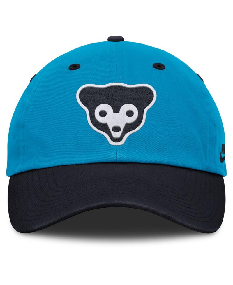 Men's Blue/Navy Chicago Cubs Neon 90s Club Adjustable Hat