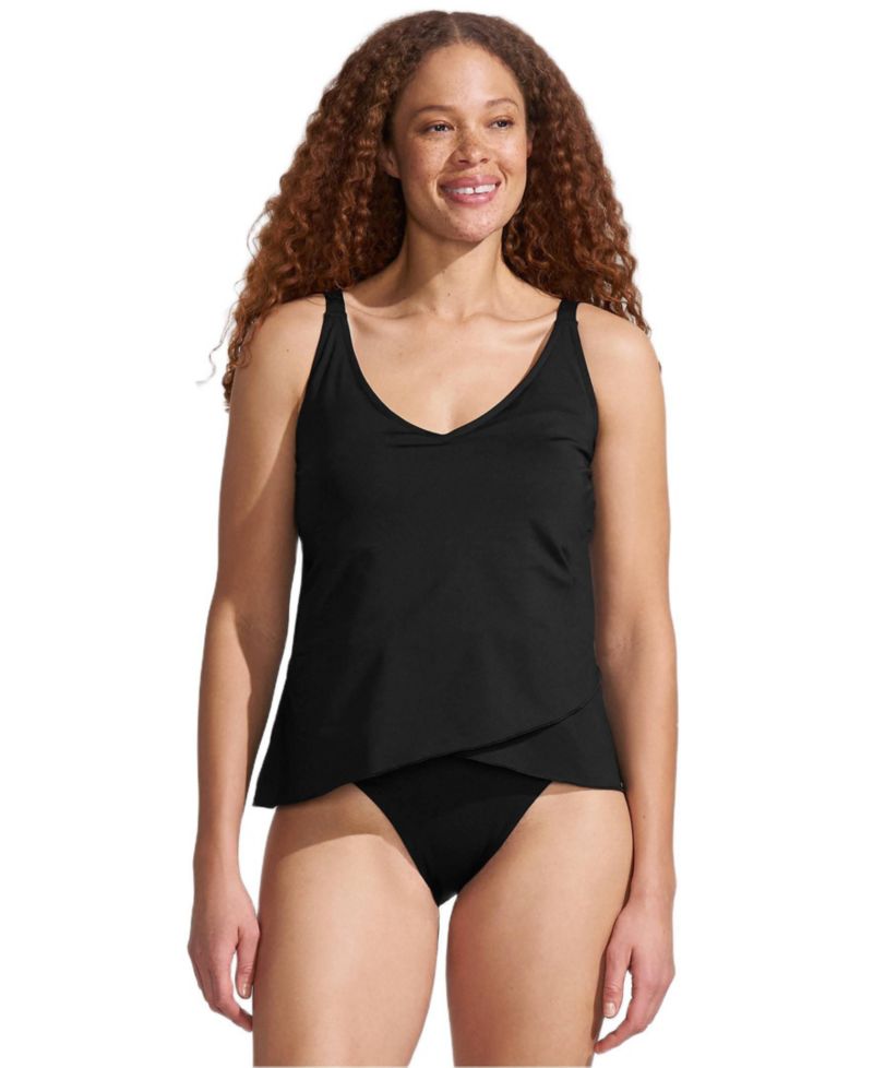 Women's Tulip Hem Tankini Top