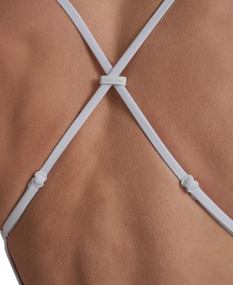 Women's Cross Back Straps One-Piece Swimsuit