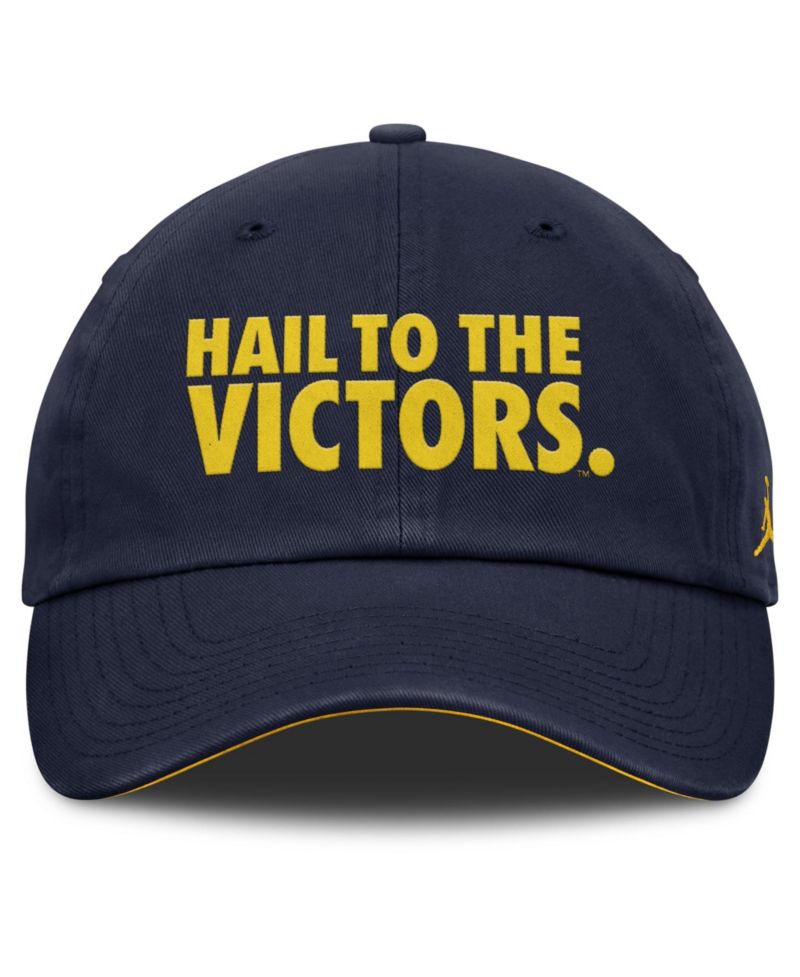 Men's and Women's Navy Michigan Wolverines Primetime Chant Club Adjustable Hat