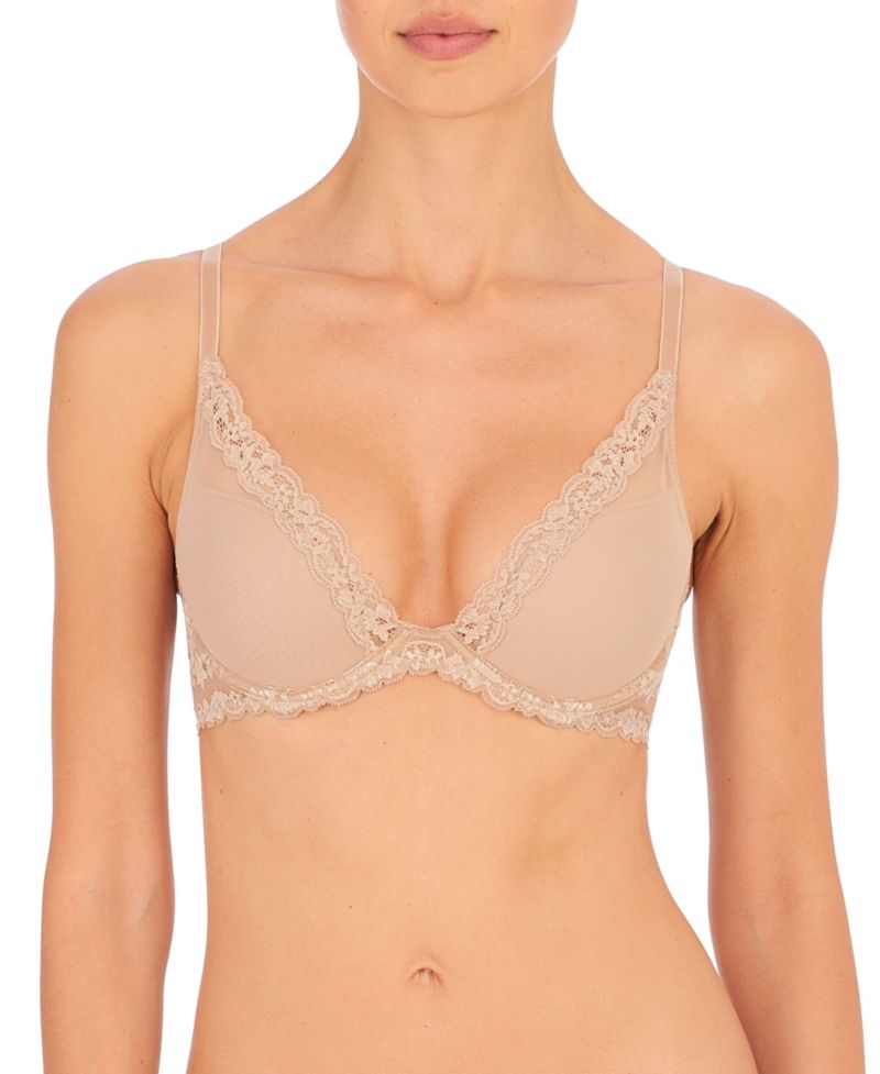 Women's Feathers Luxe Plunge T-Shirt Underwire Bra