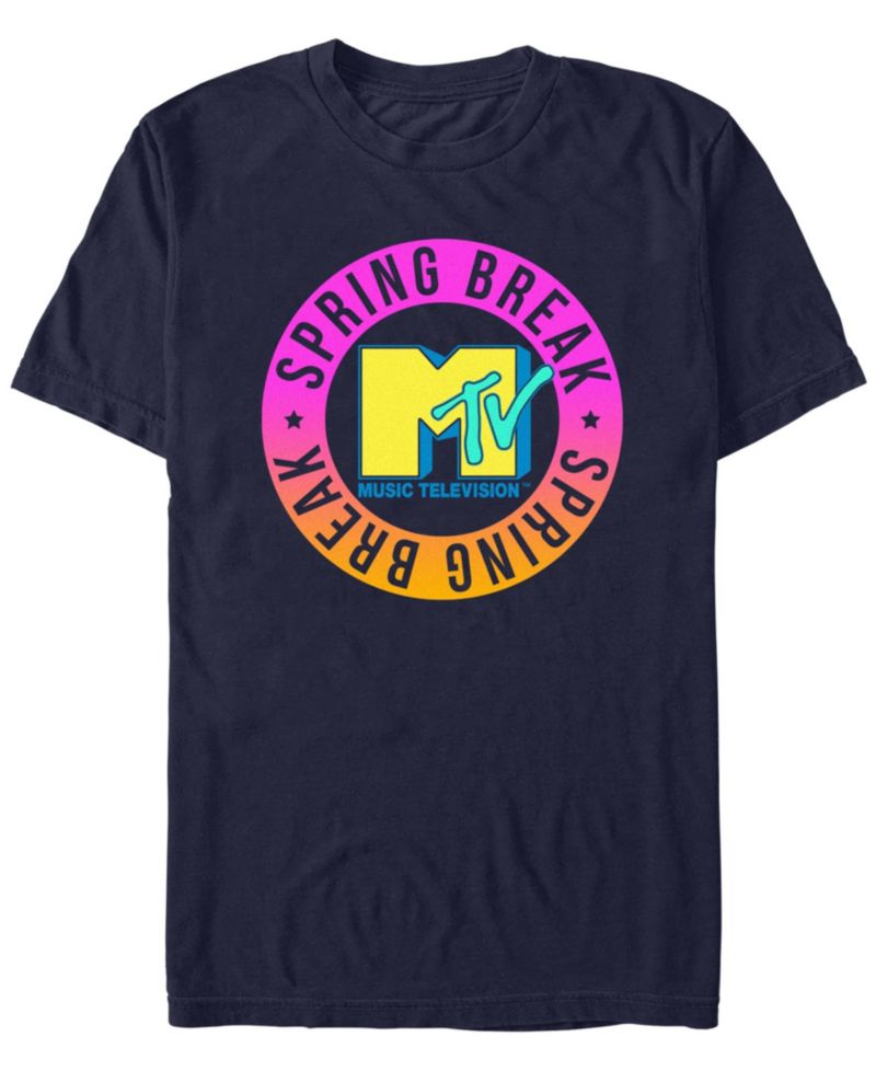 Men's MTV Spring Break Circle Short Sleeve T-Shirt