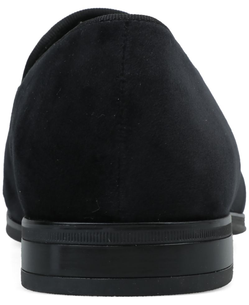 Men's Velvet Slip-On Loafers