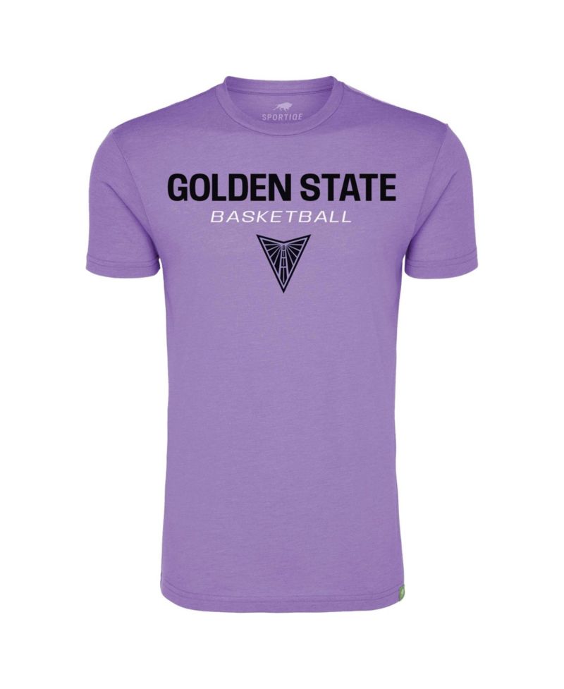 Men's and Women's Violet Golden State Valkyries Comfy Tri-Blend T-Shirt