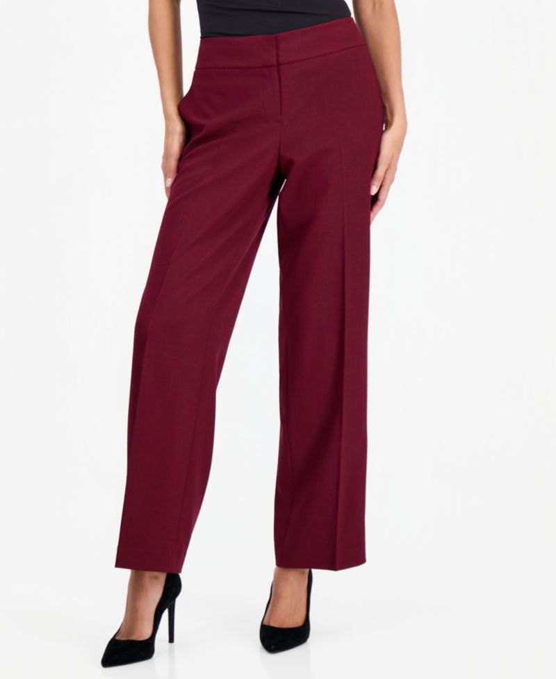Women's Stretch Wide Leg 2-Piece Pant Suit