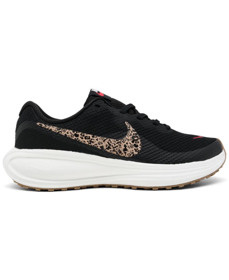 Women's Revolution 8 Leopard-Print Running Sneakers from Finish Line