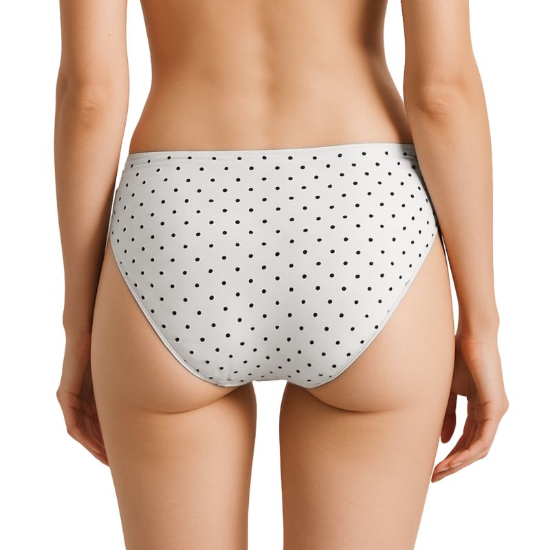 True Solutions Light Weight Microfiber Basics Bikini Low-Rise Panty, 3-Pack