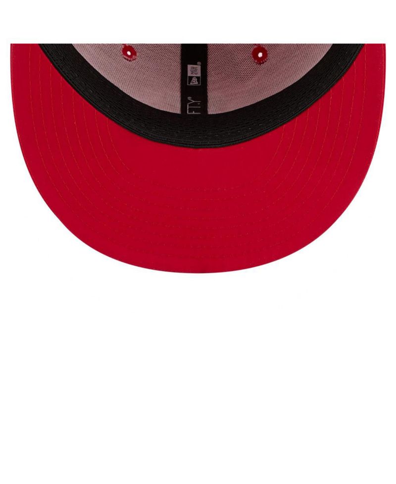 Men's Red Los Angeles Angels 2026 Batting Practice 59FIFTY Fitted Hat