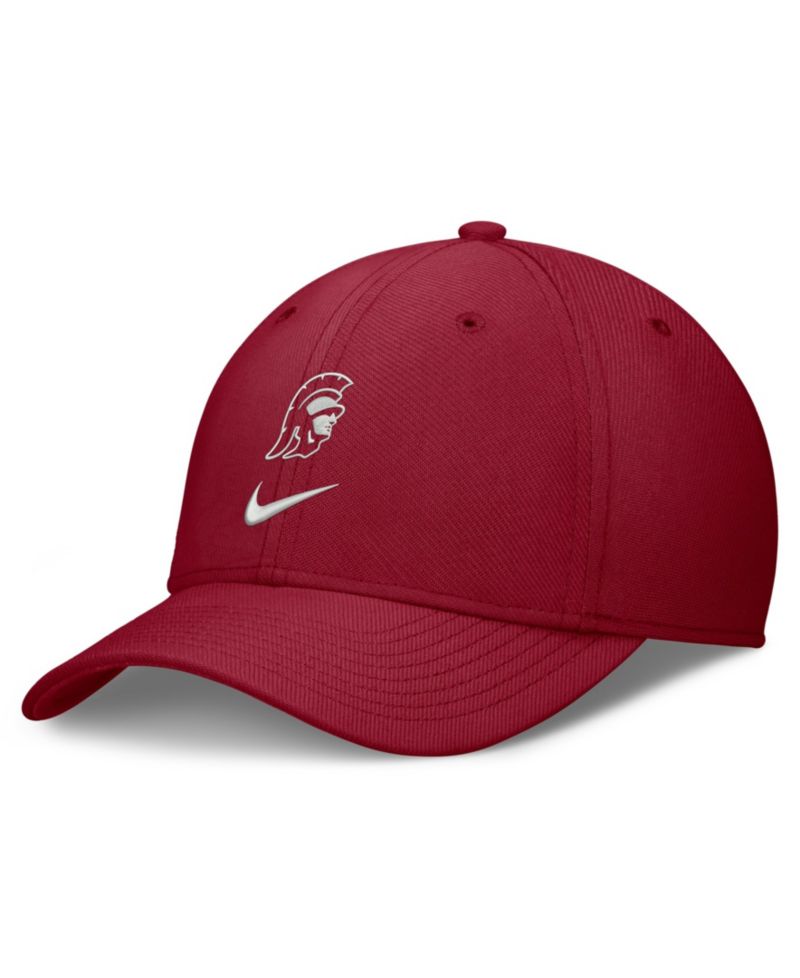 Men's Cardinal USC Trojans Rise On-Field Swoosh Flex Dri-FIT Flex Hat