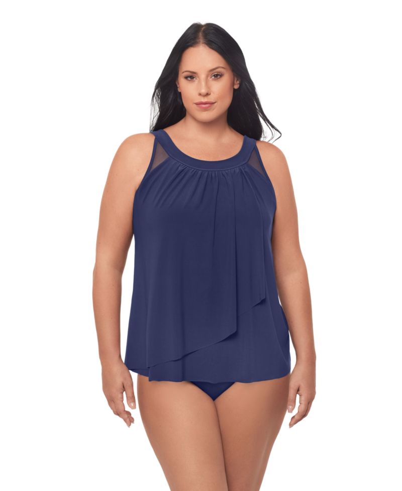 Women's Illusionists Ursula Tankini Top