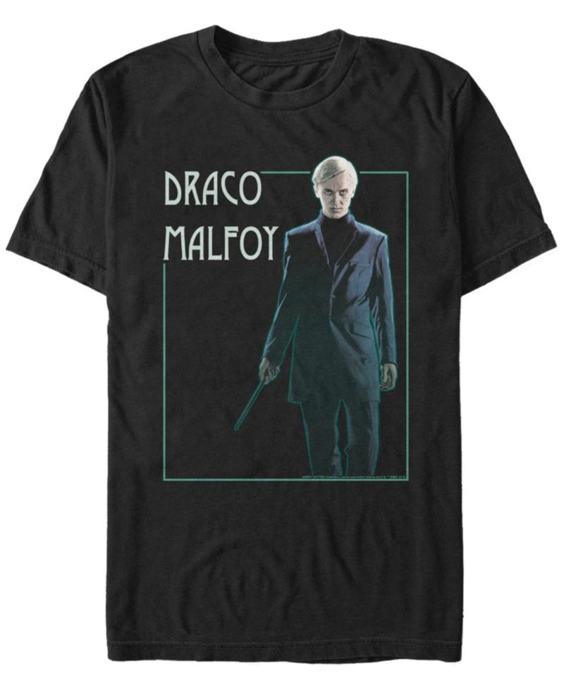 Harry Potter Men's Draco Malfoy Portrait Short Sleeve T-Shirt